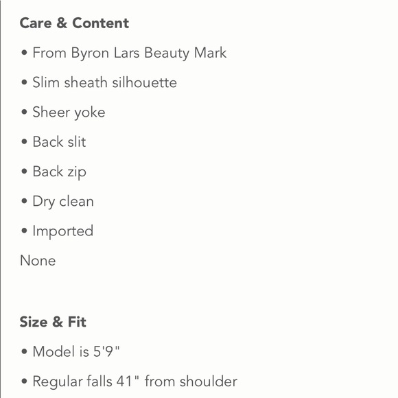 ❤️Anthropologie Alpine Rose Dress❤️ - Picture 3 of 3